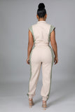 Olivia Olive Jumpsuit